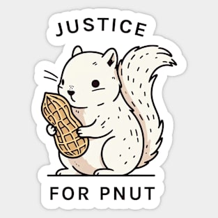 Justice For PNUT Sticker